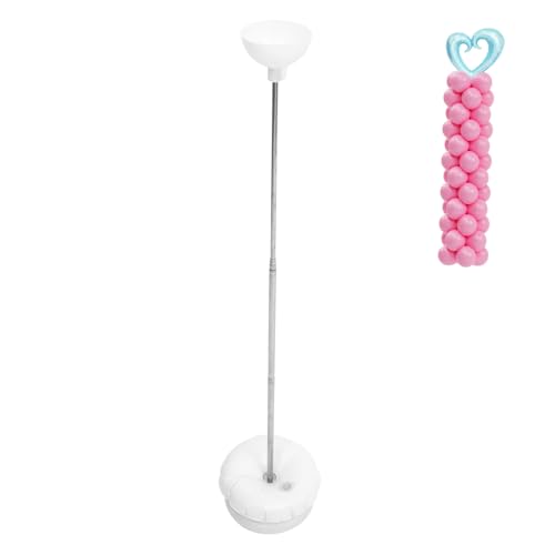 COLLBATH 1 Satz Ballonständer mit Basis Verstellbarer Balloon Column Kit für Hochzeiten Geburtstagsfeiern und Feierlichkeiten Einfache Montage und Stabile Konstruktion für Kreative COLLBATH 1 Satz Ballonständer mit Basis Verstellbarer Balloon Column Kit für Hochzeiten Geburtstagsfeiern und Feierlichkeiten Einfache Montage und Stabile Konstruktion für Kreative von COLLBATH