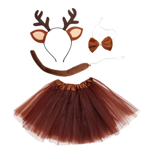 COLLBATH 1 Satz Bogen Tierische Maske Reh Wolf Babykostüm Pelziger Kopf Hirschgeweih-kostüm Pelziges Kostüm Tierkostüm Braunes Kuhkostüm Giraffe Welpe Tiermasken Filzstoff Coffee COLLBATH 1 Satz Bogen Tierische Maske Reh Wolf Babykostüm Pelziger Kopf Hirschgeweih-kostüm Pelziges Kostüm Tierkostüm Braunes Kuhkostüm Giraffe Welpe Tiermasken Filzstoff Coffee von COLLBATH