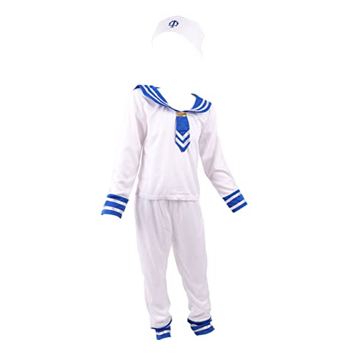 COLLBATH 1 Satz Cosplay Kostüm Uniform Performance Outfit für Partys Bühnenaufführungen Maskeraden Kreatives Design Langlebiges Material Tolles Fotorequisit für Unvergessliche Erinnerungen von COLLBATH