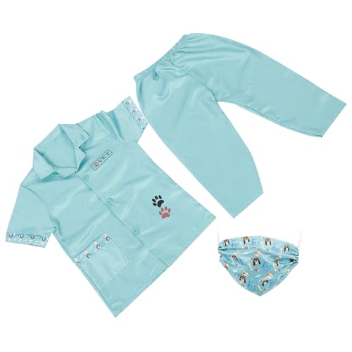 COLLBATH 1 Satz Dekorativer Arztkittel Performance-kleidung Cosplay-kostüm Für Tierarzt-arzt-kostüm Schöner Arztkittel Tierarzt-arzt-set Cosplay-zubehör Polyester COLLBATH 1 Satz Dekorativer Arztkittel Performance-kleidung Cosplay-kostüm Für Tierarzt-arzt-kostüm Schöner Arztkittel Tierarzt-arzt-set Cosplay-zubehör Polyester von COLLBATH