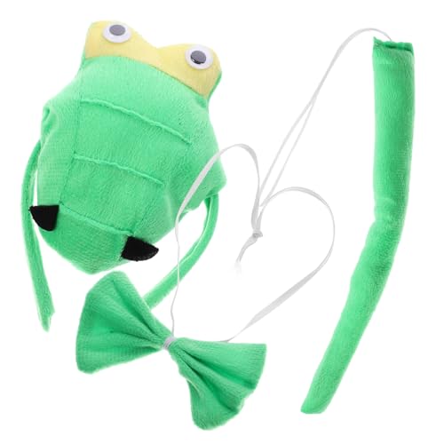 COLLBATH Dinosaurier Kostüm Satz Mit Stirnband Tierschwanz Cosplay-accessoires Party Prop von COLLBATH
