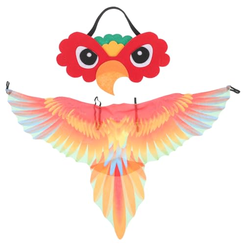 COLLBATH 1 Satz Halloween - Feenflügel Kinderkostüme Gefiedert Papageienflügel-kostüm Papageienkostüm Zubehör Von Kostüme Für Maske Vogel Flügel Tuch COLLBATH 1 Satz Halloween - Feenflügel Kinderkostüme Gefiedert Papageienflügel-kostüm Papageienkostüm Zubehör Von Kostüme Für Maske Vogel Flügel Tuch von COLLBATH