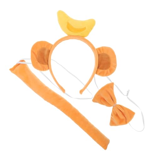 COLLBATH 1 Satz Head Hoop Affenohr Tiere Banane Stirnband Ohrig Cosplay Fälschung Ohren Affenkostüm Light Brown Stoff COLLBATH 1 Satz Head Hoop Affenohr Tiere Banane Stirnband Ohrig Cosplay Fälschung Ohren Affenkostüm Light Brown Stoff von COLLBATH