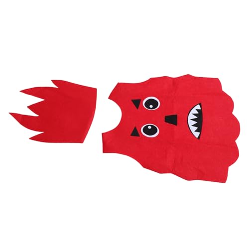 COLLBATH 1 Satz Kinderdrama -Kostüm süße Kostüme Party Dress -up -Kleidung Kostüm für Rollenspiele Rollenspiele Kleidung Party-Rollenspiel-Kleidung Anzug für Rollenspiele Vlies rot COLLBATH 1 Satz Kinderdrama -Kostüm süße Kostüme Party Dress -up -Kleidung Kostüm für Rollenspiele Rollenspiele Kleidung Party-Rollenspiel-Kleidung Anzug für Rollenspiele Vlies rot von COLLBATH