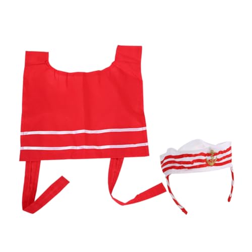 COLLBATH Hut Stirnband Schal Sailor Kostüm Zubehör Für Kinder Aarel Haarband Party Favor COLLBATH Hut Stirnband Schal Sailor Kostüm Zubehör Für Kinder Aarel Haarband Party Favor von COLLBATH