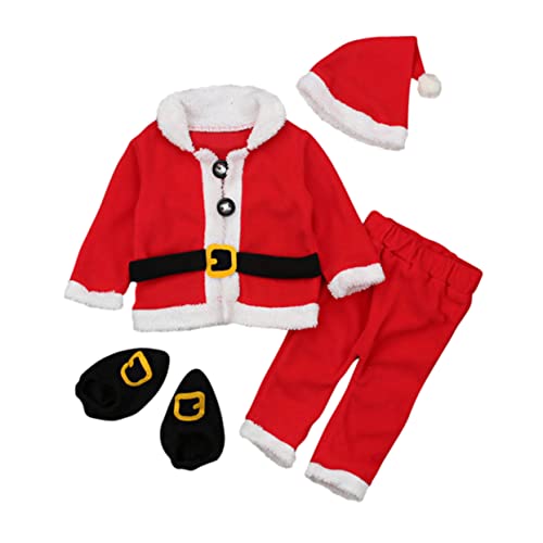 COLLBATH 1 Satz Weihnachtsmantel Kinderkleidung Winterkleidung kleidung Weihnachtsfest weihnachts dekoration weihnachts mix winterplüsch tops Weihnachtshut Plüschstoffe rot COLLBATH 1 Satz Weihnachtsmantel Kinderkleidung Winterkleidung kleidung Weihnachtsfest weihnachts dekoration weihnachts mix winterplüsch tops Weihnachtshut Plüschstoffe rot von COLLBATH