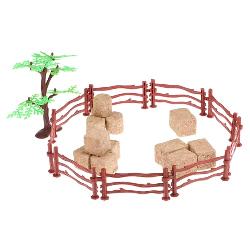 COLLBATH 1 Satz Zaun für Spielzeugzubehör für Nutztiere Gartenzaun Bauernhof Stützzaun Scheunenzaunspielzeug Spielzeugzäune für den Bauernhof hölzern COLLBATH 1 Satz Zaun für Spielzeugzubehör für Nutztiere Gartenzaun Bauernhof Stützzaun Scheunenzaunspielzeug Spielzeugzäune für den Bauernhof hölzern von COLLBATH