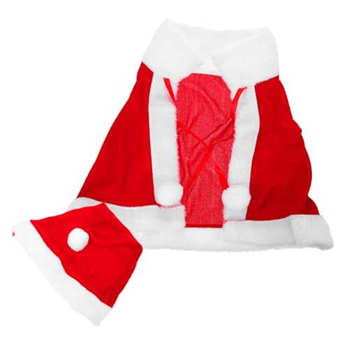 COLLBATH 1 Satz weihnachtskostüm weihnachtsmann Party Weihnachten verrückt kleiden Gegenwärtig Weihnachtsmannkostüm für Weihnachtsmannmantel für Kleinkinder Stoff rot COLLBATH 1 Satz weihnachtskostüm weihnachtsmann Party Weihnachten verrückt kleiden Gegenwärtig Weihnachtsmannkostüm für Weihnachtsmannmantel für Kleinkinder Stoff rot von COLLBATH
