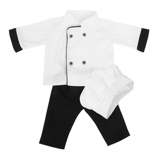 COLLBATH 1 Set Koch-Outfit Für Kleinkinder: Kochkostüm Für Kleinkinder Mit Kleidung, Hose Und Mütze Für Fotoshooting Von Neugeborenen – Einzigartige Foto-Requisiten Für Babys, Jungen COLLBATH 1 Set Koch-Outfit Für Kleinkinder: Kochkostüm Für Kleinkinder Mit Kleidung, Hose Und Mütze Für Fotoshooting Von Neugeborenen – Einzigartige Foto-Requisiten Für Babys, Jungen von COLLBATH