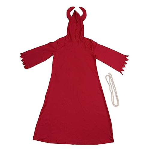 COLLBATH 1 Stück Halloween Teufelskostüm Robe für Herren Xl für Kostümpartys Cosplay Halloween Veranstaltungen Komfortabel Langlebig für Verschiedene Anlässe von COLLBATH