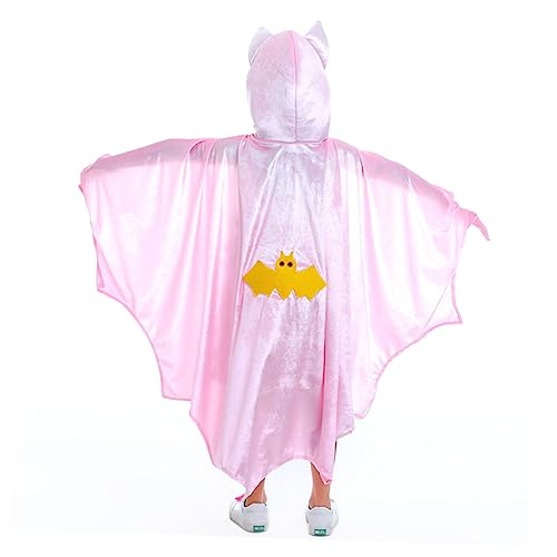 COLLBATH 1 Stück Halloweencape für Rosa Fledermaus Design für Karneval Cosplay Partys Bequemer Tolle Verkleidung für Jungen Lebendige Farben Verarbeitung von COLLBATH