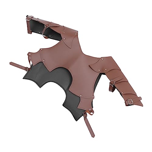 COLLBATH Halloween Schulterschutz Pu Leder Rüstungen 1 Größe Passt für Historische Reenactments COLLBATH Halloween Schulterschutz Pu Leder Rüstungen 1 Größe Passt für Historische Reenactments von COLLBATH