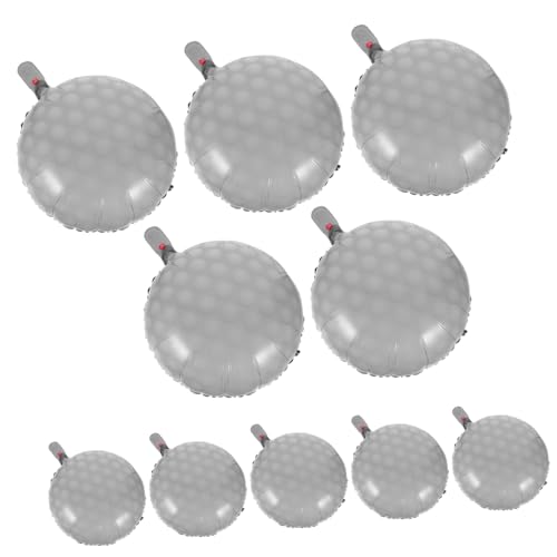 COLLBATH 10 Stück Golfball Ballon Thema Golf Club Aufgeblasener Golfballon Mehrfarbige Kleine Folien Vorderdekorationsballons Pastell Swift Sport Geburtstag Aluminiumfolie COLLBATH 10 Stück Golfball Ballon Thema Golf Club Aufgeblasener Golfballon Mehrfarbige Kleine Folien Vorderdekorationsballons Pastell Swift Sport Geburtstag Aluminiumfolie von COLLBATH
