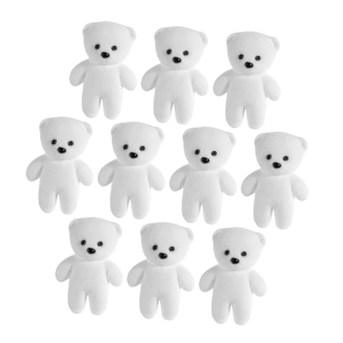 COLLBATH 10 Stück Mini-schaumbären Kuscheltiere Für Projekte Weiche Plüschtiere Als Dekoration Für Weihnachten von COLLBATH