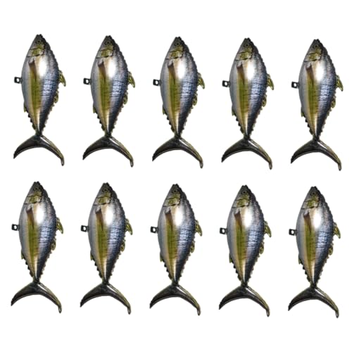 COLLBATH 10 Stück Wiederverwendbare Realistische Thunfisch Dekoration für Unterwasser Mottopartys Geburtstagsfeiern und Angler Events COLLBATH 10 Stück Wiederverwendbare Realistische Thunfisch Dekoration für Unterwasser Mottopartys Geburtstagsfeiern und Angler Events von COLLBATH