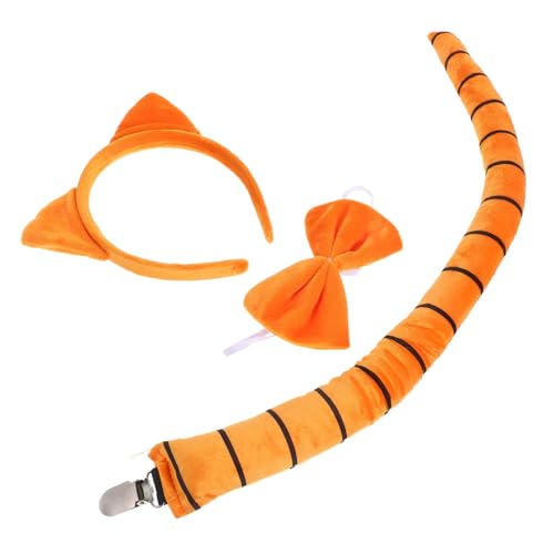 COLLBATH Satz Katzenohren Haarband Halloween-partys Und Cosplay Tierkostüm Zubehör Für Mädchen von COLLBATH