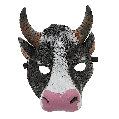 COLLBATH Lustige Ochsenmaske Für Männer Karnevals- Und Tanzkostüm 3d-bullenmaske Gruselige Halloween-dekoration von COLLBATH