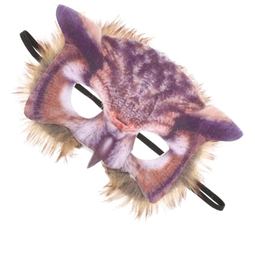 COLLBATH Im Eulendesign Kreative Cosplay-halbmaske Neuartige Partymaske Halloween-maske Halbmaske Leicht für Ihr Kostüm von COLLBATH