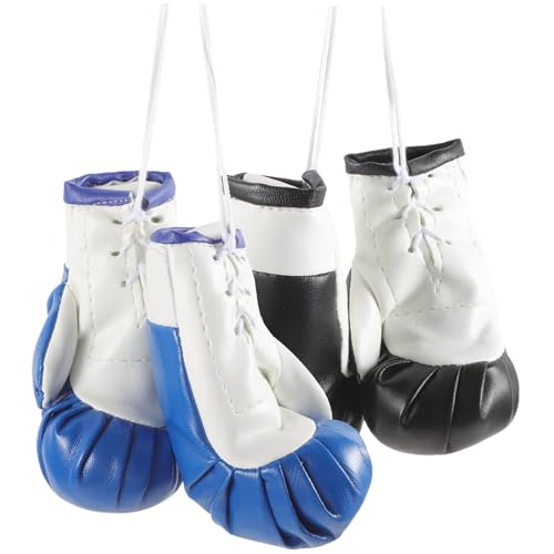 COLLBATH Boxhandschuhe-schlüsselanhänger 2 Sätze Kleiner Boxhandschuhe Ornamente Auto-schlüsselanhänger von COLLBATH