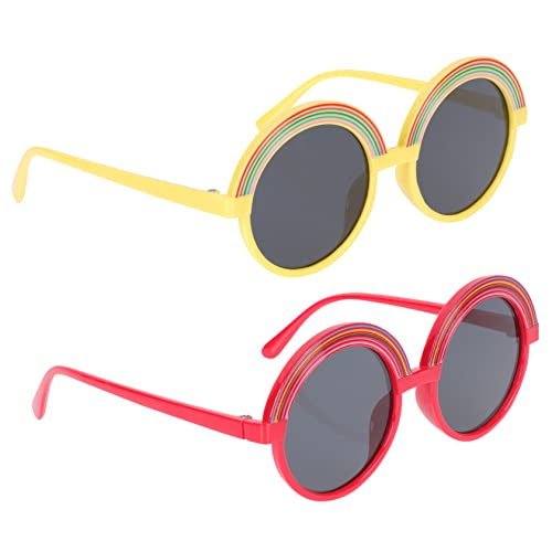 COLLBATH 2 Paar Kinder Sonnenbrillen Bunte Regenbogen-brillen Cartoon-brillen Für Kleinkinder Party-accessoires Sommerbrillen COLLBATH 2 Paar Kinder Sonnenbrillen Bunte Regenbogen-brillen Cartoon-brillen Für Kleinkinder Party-accessoires Sommerbrillen von COLLBATH