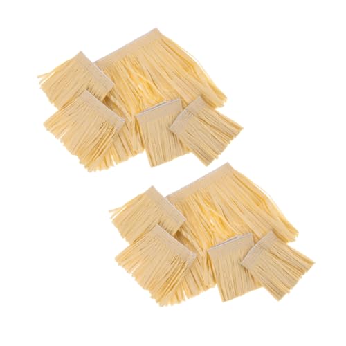 COLLBATH 2 Sätze Hawaiianisches Kostüm Raffia für Männer Frauen Teiliges mit Rock Fransen für Luau Partys Bühnenaufführungen Unisex Leicht COLLBATH 2 Sätze Hawaiianisches Kostüm Raffia für Männer Frauen Teiliges mit Rock Fransen für Luau Partys Bühnenaufführungen Unisex Leicht von COLLBATH