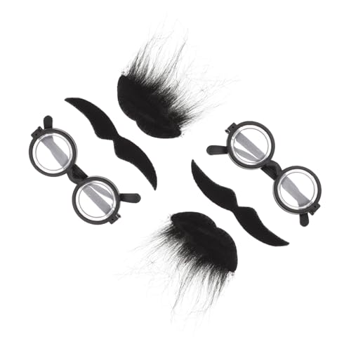 COLLBATH 2 Sätze Künstliche Bart-Requisiten Party Dekorationen lockig realistisch Halloween Dekoration Halloween-Dekoration kreatives Bartdekor Halloween gefälschter Bart Polyester Black COLLBATH 2 Sätze Künstliche Bart-Requisiten Party Dekorationen lockig realistisch Halloween Dekoration Halloween-Dekoration kreatives Bartdekor Halloween gefälschter Bart Polyester Black von COLLBATH