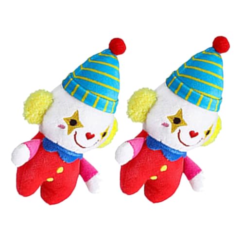COLLBATH 2 Stk Zirkus Schlüsselanhänger Kinderpreise Lustige Schlüsselanhänger Reiseparty-gastgeschenke Keychian Schlüsselanhänger Cartoon Schlüsselringe Clownfigur Clown-puppe Pp Baumwolle COLLBATH 2 Stk Zirkus Schlüsselanhänger Kinderpreise Lustige Schlüsselanhänger Reiseparty-gastgeschenke Keychian Schlüsselanhänger Cartoon Schlüsselringe Clownfigur Clown-puppe Pp Baumwolle von COLLBATH