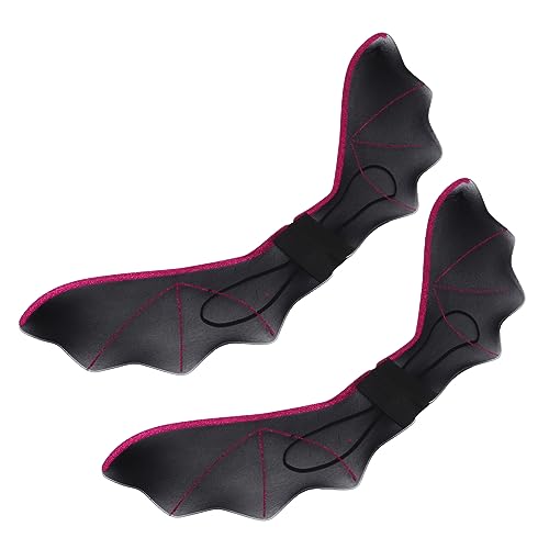 COLLBATH 2 Stück Fledermausflügel Halloween Schläger Zubehör Hoch Für Mesh-schicht Aus Spitze von COLLBATH