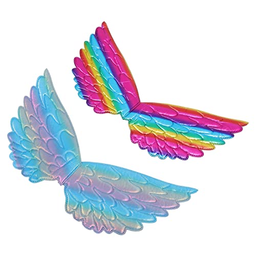 COLLBATH 2 Stück Flügelbekleidung Halloween Kostüme Cosplay Kostüm Cosplay Requisiten Kinderkostüm Zubehör Bronzing Stoff von COLLBATH