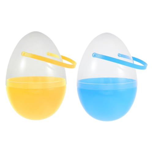COLLBATH 2 Stück Giant Ostereier mit Griffen Befüllbare Plastikeier für Party Dekoration Kinderaktivitäten und Ostereiersuche Große Eier zum Füllen mit Süßigkeiten oder Kleinen Spielzeugen COLLBATH 2 Stück Giant Ostereier mit Griffen Befüllbare Plastikeier für Party Dekoration Kinderaktivitäten und Ostereiersuche Große Eier zum Füllen mit Süßigkeiten oder Kleinen Spielzeugen von COLLBATH