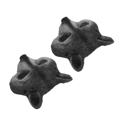 COLLBATH 2 Stück Pu-schaum Waschbär Halbgesichtsmaske Realistisch Leichtes Material Detailreiche Tiermaske für Halloween Karneval Cosplay Party Karnevalsmasken COLLBATH 2 Stück Pu-schaum Waschbär Halbgesichtsmaske Realistisch Leichtes Material Detailreiche Tiermaske für Halloween Karneval Cosplay Party Karnevalsmasken von COLLBATH