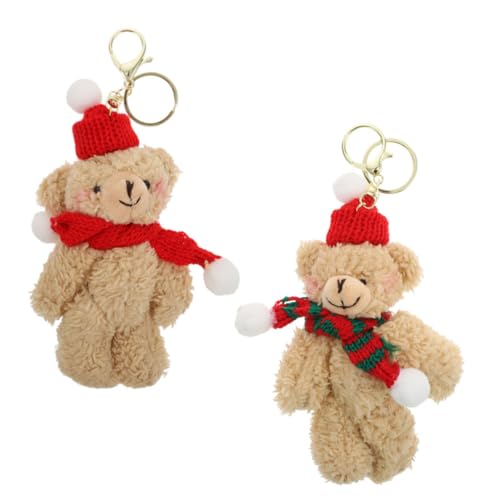 COLLBATH 2 Stück Puppenanhänger beschwertes kuscheltier stitch+kuscheltier decoration geburtstagsmitgebsl Tieranhänger spielwaren gefüllter Anhänger Schlüsselanhänger Zubehör Plüsch Brown COLLBATH 2 Stück Puppenanhänger beschwertes kuscheltier stitch+kuscheltier decoration geburtstagsmitgebsl Tieranhänger spielwaren gefüllter Anhänger Schlüsselanhänger Zubehör Plüsch Brown von COLLBATH