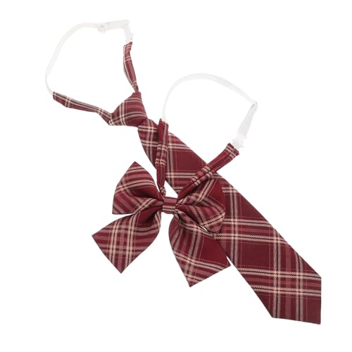 COLLBATH 2 Stück Teiliges Set Japanische Matrosenuniform Damen Karierte Schulmädchen mit Matrosenkragen Schleife Baumwollstoff für Schule Partys COLLBATH 2 Stück Teiliges Set Japanische Matrosenuniform Damen Karierte Schulmädchen mit Matrosenkragen Schleife Baumwollstoff für Schule Partys von COLLBATH