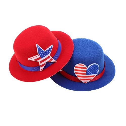 COLLBATH 2 Stück Teiliges Unisex Independence Day Hut mit Amerikanischer Flagge Patriotic Design für Mensch und Haustier Foto Requisit Vielseitig für Familienfeiern und Feiertagskostüme COLLBATH 2 Stück Teiliges Unisex Independence Day Hut mit Amerikanischer Flagge Patriotic Design für Mensch und Haustier Foto Requisit Vielseitig für Familienfeiern und Feiertagskostüme von COLLBATH