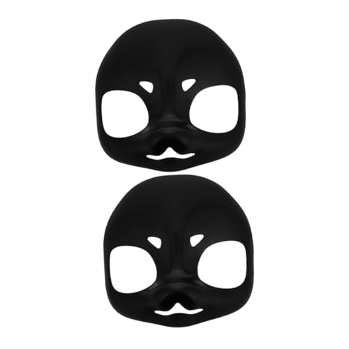 COLLBATH 2 Stück Unbemalte Tiermaske für Diy Cosplay und Maskerade für Halloween Kostümparty und Rollenspiel Zubehör von COLLBATH