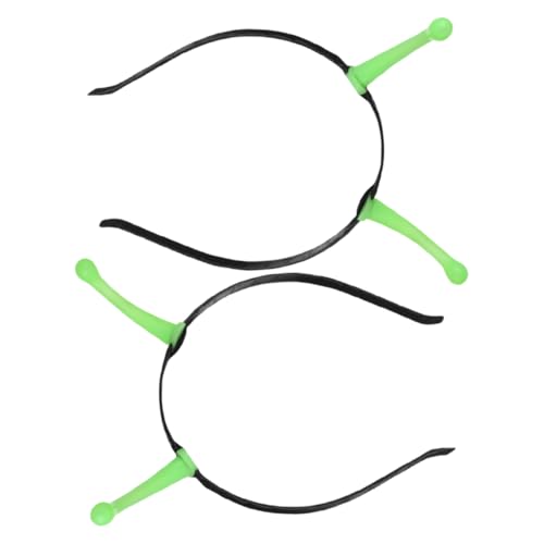 COLLBATH 2 Stücke Alien Boppers Stirnband Glowing Alien Stirnband Alien Haarband Halloween Party Alien Cosplay Stirnband Karneval Thema Party Versorgung von COLLBATH
