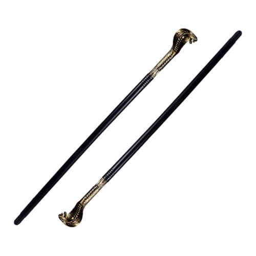 COLLBATH 2 Stücke Cosplay Schlange Spazierstock Königliches Spazierstock Halloween Party Dekoration COLLBATH 2 Stücke Cosplay Schlange Spazierstock Königliches Spazierstock Halloween Party Dekoration von COLLBATH
