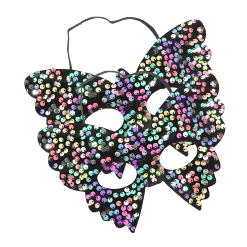 COLLBATH 2 Stück Schmetterlings-maskenballmaske Venezianische Maske Paillettenmaske Für Partys Halloween Karneval Damen von COLLBATH