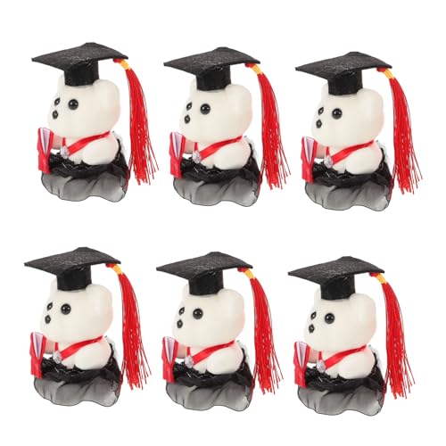 COLLBATH 20 Stück Abschlussbär Plüschtiere aus Niedliche DIY Cartoon Bären Kleine Graduation Bear Dolls als Dekoration und für Abschlussfeier COLLBATH 20 Stück Abschlussbär Plüschtiere aus Niedliche DIY Cartoon Bären Kleine Graduation Bear Dolls als Dekoration und für Abschlussfeier von COLLBATH