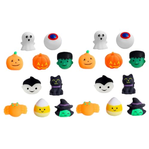 COLLBATH 20 Stück Halloween Quetschspielzeug Klein Für Das Klassenzimmer Quetschspielzeug Zappelspielzeug Partyzubehör Druckspielzeug Stressspielzeug Für Festivals Halloween COLLBATH 20 Stück Halloween Quetschspielzeug Klein Für Das Klassenzimmer Quetschspielzeug Zappelspielzeug Partyzubehör Druckspielzeug Stressspielzeug Für Festivals Halloween von COLLBATH
