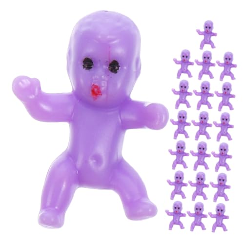COLLBATH 20 Stück Teiliges Mini Shower Party Dekorationsset Kunststoff Junge Mädchen Niedliche Babyspielzeuge als Party Favor für Babypartys Tauftorten und Gender Reveal Feiern von COLLBATH