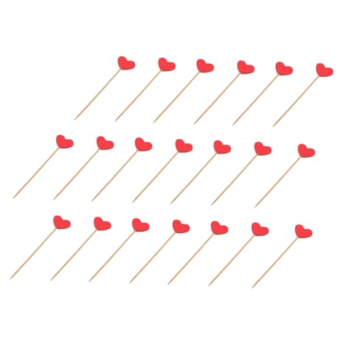 COLLBATH 20 Stücke Herzförmige Kuchen Picks Liebe Karte Topper Cupcake Topper Für Valentinstag COLLBATH 20 Stücke Herzförmige Kuchen Picks Liebe Karte Topper Cupcake Topper Für Valentinstag von COLLBATH