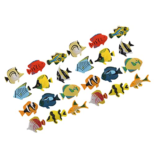 COLLBATH 24 Stück Künstliche Fische Tischaquarium Aquarium Ornament Desktop Aquarium Fisch Desktop Tropische Fische Skulptur Desktop Tropische Fische Modell Tropisches COLLBATH 24 Stück Künstliche Fische Tischaquarium Aquarium Ornament Desktop Aquarium Fisch Desktop Tropische Fische Skulptur Desktop Tropische Fische Modell Tropisches von COLLBATH