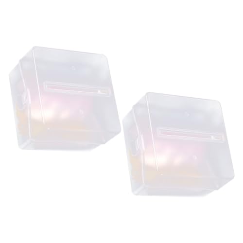 COLLBATH 2Er-Packung Sparbüchse wegbringen groß Pop Kasse Kuchen-Requisite Geburtstagsrequisiten überraschen Kuchendekorationszubehör Kuchen Plastik COLLBATH 2Er-Packung Sparbüchse wegbringen groß Pop Kasse Kuchen-Requisite Geburtstagsrequisiten überraschen Kuchendekorationszubehör Kuchen Plastik von COLLBATH