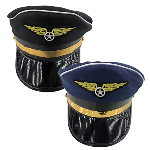COLLBATH Atmungsaktive Leichte Kappe Schwarz/marineblau 2-tlg. Cosplay-performance-hut COLLBATH Atmungsaktive Leichte Kappe Schwarz/marineblau 2-tlg. Cosplay-performance-hut von COLLBATH