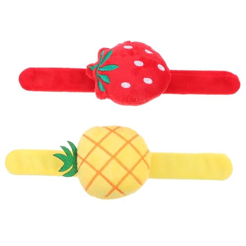 COLLBATH 2Stücke Plüsch Slap Armbänder Weiche Dekorative Schnapparmbänder für Mottopartys Geburtstagsfeiern Festivalgeschenke und Raumdekoration Fröhliche Designs COLLBATH 2Stücke Plüsch Slap Armbänder Weiche Dekorative Schnapparmbänder für Mottopartys Geburtstagsfeiern Festivalgeschenke und Raumdekoration Fröhliche Designs von COLLBATH