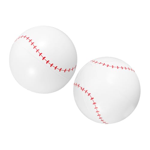 COLLBATH 2st Aufblasbarer Baseball Aufblasbare Strandbälle Kugel Aufblasbar Aufblasbare Bälle Wasserball Ball Für Jugendliche Strandball Poolball Ball Für Den Strand Weiß Pvc COLLBATH 2st Aufblasbarer Baseball Aufblasbare Strandbälle Kugel Aufblasbar Aufblasbare Bälle Wasserball Ball Für Jugendliche Strandball Poolball Ball Für Den Strand Weiß Pvc von COLLBATH