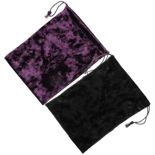COLLBATH Samt-schmuckbeutel Mit Kordelzug Tarot-tasche Kristall-aufbewahrungstasche Für Karten Geld Kristallsteine von COLLBATH