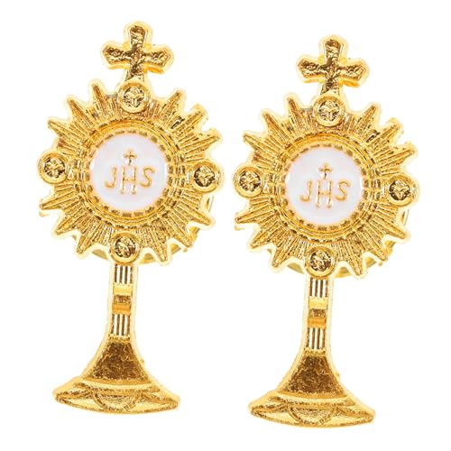 COLLBATH 2st Knopfabzeichen Auf Der Brust Personalisierte Pins Partikel-stirnband Kreisringformen Retro-stifte Taschenschürzen Liefert Steckdose Stehlampenfassung Ringe Golden Zinklegierung von COLLBATH