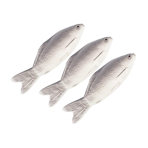 COLLBATH 3 Stück Künstliche Fische Weiche Fischimitation Party Realistische Gefälschte Fische Karpfen Miniatur Gelb Fisch Modell Ornament Ausgefallene Form Simulation Fisch COLLBATH 3 Stück Künstliche Fische Weiche Fischimitation Party Realistische Gefälschte Fische Karpfen Miniatur Gelb Fisch Modell Ornament Ausgefallene Form Simulation Fisch von COLLBATH